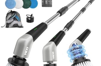 YKYI Electric Spin Scrubber, Cordless Power Cleaning Brush with Long Handle