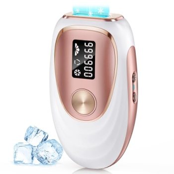 Laser Hair Removal for Women & Men, At-Home IPL Device with Ice Cooling