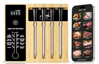 Smart Wireless Meat Thermometer 4 Probes