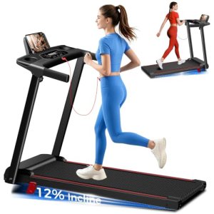 Treadmills for Home with Incline Walking Pad Treadmill with Handle Bar