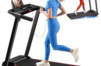 Treadmills for Home with Incline Walking Pad Treadmill with Handle Bar