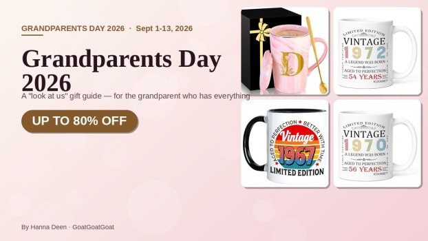 Grandparents Day 2026: A “look at us” gift guide — for the grandparent who has everything