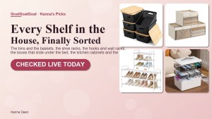 Hanna’s Closet and Storage Roundup