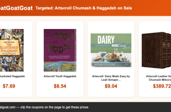 Targeted: Artscroll Chumash & Haggadah on Sale