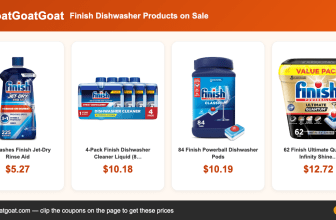Finish Dishwasher Products on Sale