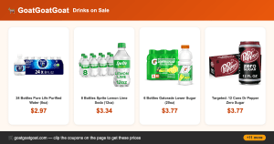 Drinks on Sale