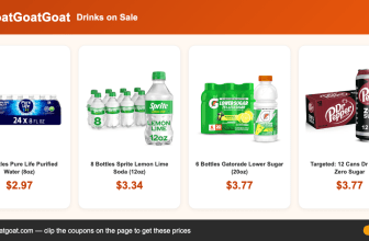 Drinks on Sale