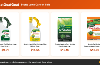 Scotts Lawn Care on Sale