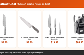 Cuisinart Graphix Knives on Sale!