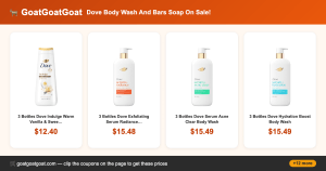 Dove Body Wash And Bars Soap On Sale!