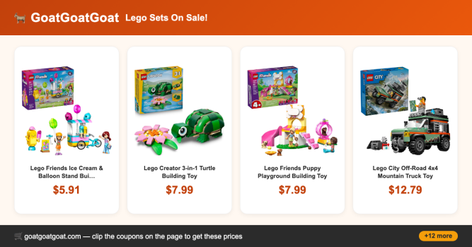 Lego Sets On Sale!