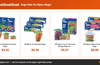 Huge Sale On Ziploc Bags!