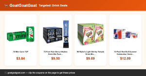 Targeted: Drink Deals