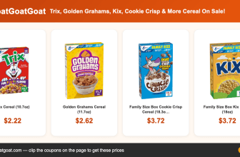 Trix, Golden Grahams, Kix, Cookie Crisp & More Cereal On Sale!