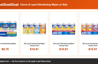 Clorox & Lysol Disinfecting Wipes on Sale