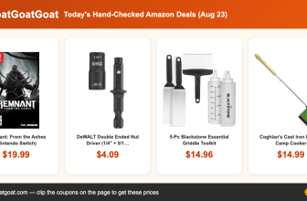 Today’s Hand-Checked Amazon Deals (Aug 23)