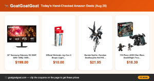 Today’s Hand-Checked Amazon Deals (Aug 26)