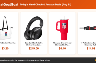 Today’s Hand-Checked Amazon Deals (Aug 31)