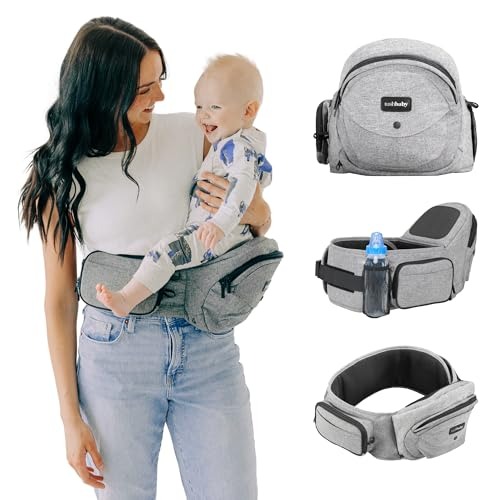 Tushbaby Original Hip Seat Baby Carrier for Babies & To…