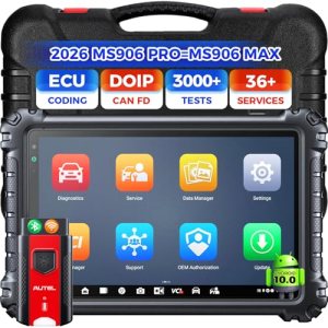 Autel MaxiSys MS906 PRO Scanner, OE ECU C0ding, 3000+ Tests as MS906 MAX