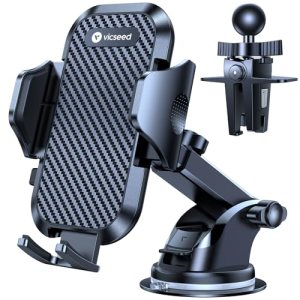 VICSEED 2026 Ultimate Sturdy Car Phone Holder [Upgraded 95+LBS Strongest Suction