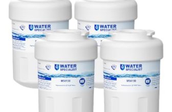 Waterspecialist WS613B Water Filter, Replacement for GE® MWF®, 4 Pack