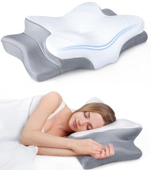 Ultra Pain Relief Cooling Pillow for Neck Support