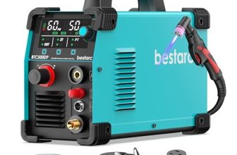 Bestarc 50A Plasma Cutter, Non-Touch HF Pilot Arc, 110/220V Dual Voltage