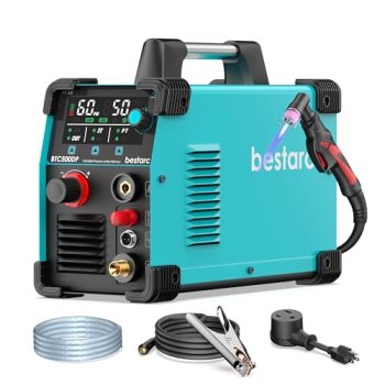 Bestarc 50A Plasma Cutter, Non-Touch HF Pilot Arc, 110/220V Dual Voltage