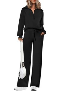 PRETTYGARDEN Women’s 2 Piece Matching Lounge Set Sweatsuits