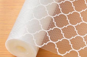Cooyes Shelf Liner for Kitchen Cabinets, Non‑Adhesive Drawer Liner