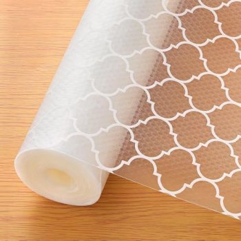 Cooyes Shelf Liner for Kitchen Cabinets, Non‑Adhesive Drawer Liner