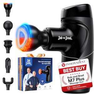 BOB AND BRAD M7 Plus Mini Massage Gun with Heat
