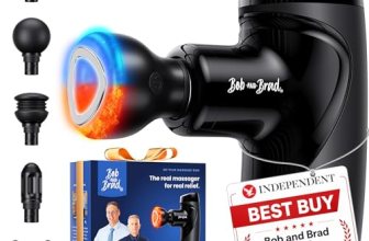 BOB AND BRAD M7 Plus Mini Massage Gun with Heat