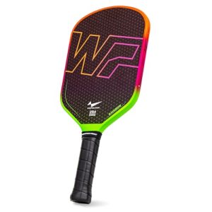 Warping Point Rainbow Power Pickleball Paddle，Gen 3 EdgeFusion Core Ignites Expl
