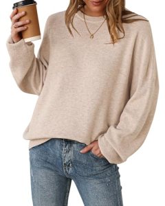 Crewneck, Long Sleeve, Anti-Pilling