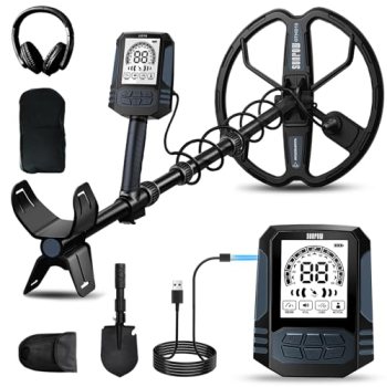 SUNPOW Rechargeable Metal Detector for Adults