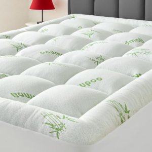 SurChic Full Size Mattress Topper Viscose Derived from Bamboo