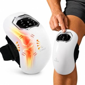 CuPiLo Cordless Knee Massager with Heat -FSA Eligible HSA Approved-