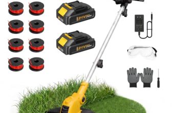 ALSO GO 21V Cordless Weed Wacker,12 Inch String Trimmer with Auto Line Feed