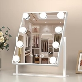 This lighted vanity mirror 🪞 is on sale for only $29.99 !! Promo code will automatically apply at checkout 🛒plus clip the coupon ✂️✂️✂️