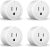 Smart Plug Amysen – Alexa, Echo & Google Home – Only WiFi 2.4G (4- Pack)