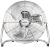 Brentwood Kool Zone F-20CRC 3-Speed 130-Watt 20-Inch High-Velocity Metal Floor Fan with Pivoting Head