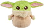 Hot!! $11.99 Star Wars Toys, Grogu Plush Figure, Soft ‘n Fuzzy, Push Hand for Sound