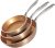 3 Piece Nonstick Gotham Steel Hammered Copper Fry Pan Set For $49.99 Shipped From Amazon