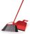 O-Cedar Pro Broom & Step-On Dustpan PowerCorner