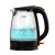 Kobi Electric Kettle 1.7 Liter Borosilicate Glass, Cordless with LED Light, Scratch and Rust Resistant