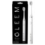 Gleem Battery Power Electric Toothbrush with Travel Case, Soft Bristles, White