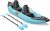 2 Person Inflatable Kayak – Double Kayak with Aluminum Paddles