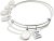 Alex and Ani Collaborations Expandable Bangle for Women, Team USA Duo Charms, Shiny Finish, 2 to 3.5 in